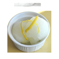 Scooped Lemon Italian Ice